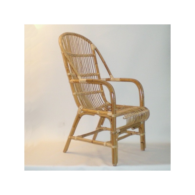 Comprar Sillón caña ROLLO natural en CesteriaGretel.Com
