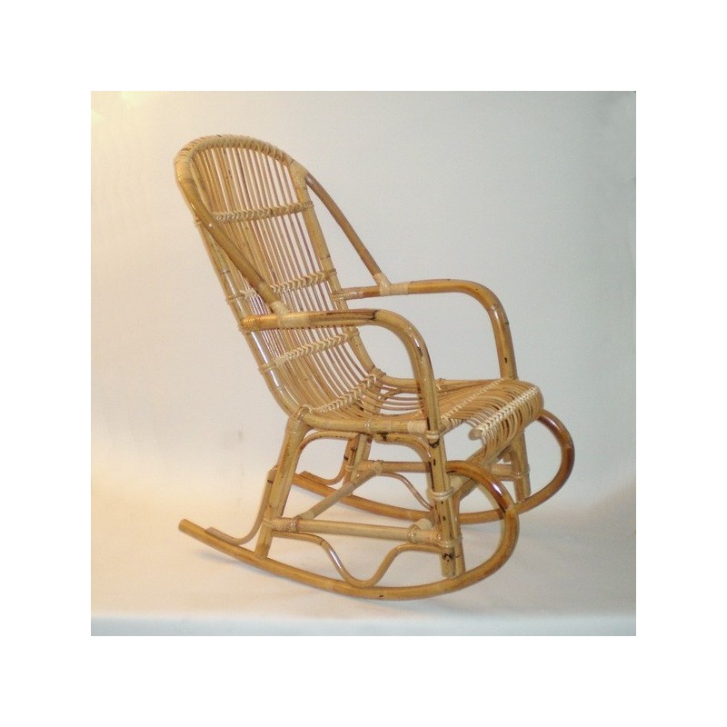 Comprar Mecedora de caña modelo ROLLO en CesteriaGretel.Com