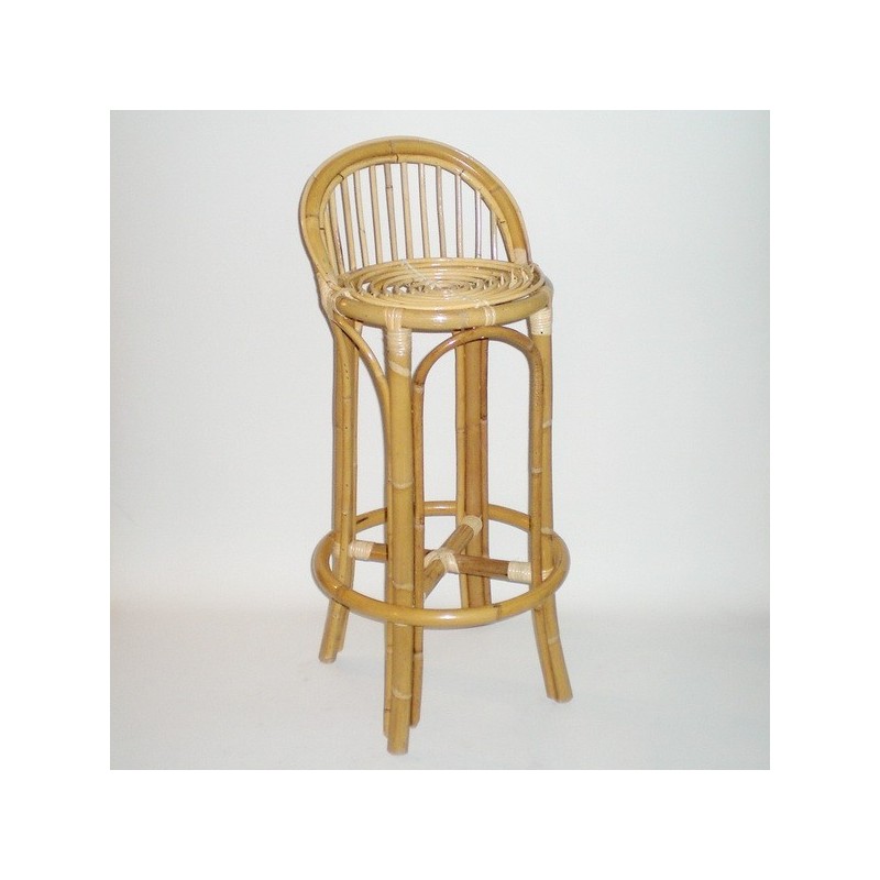 Comprar Taburete barra de caña aro exterior en CesteriaGretel.Com
