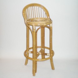 Comprar Taburete barra de caña aro exterior en CesteriaGretel.Com