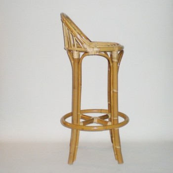 Comprar Taburete barra de caña aro exterior en CesteriaGretel.Com
