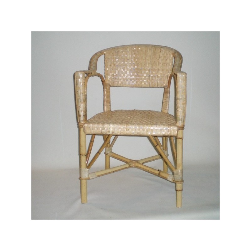 Comprar Sillón de caña 2x2 natural en CesteriaGretel.Com