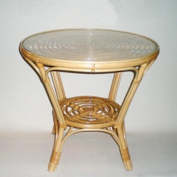 Comprar Mesa de caña modelo ESPIRAL en CesteriaGretel.Com