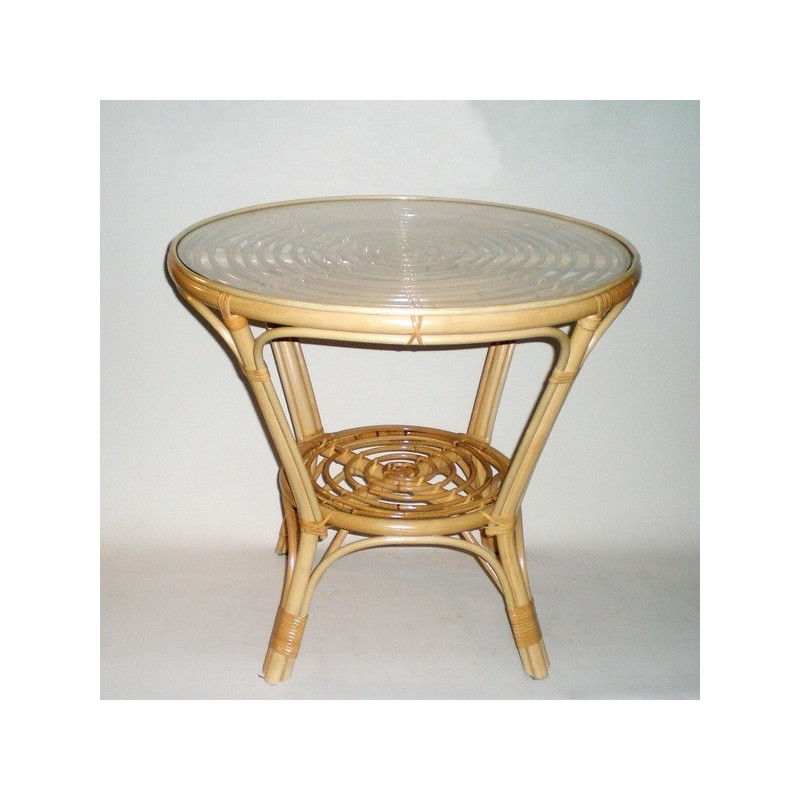 Comprar Mesa de caña modelo ESPIRAL en CesteriaGretel.Com