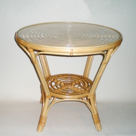 Comprar Mesa de caña modelo ESPIRAL en CesteriaGretel.Com