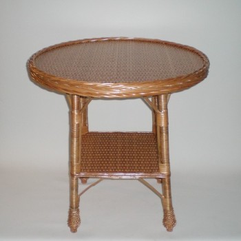 Comprar Mesa revistero redonda color buff en CesteriaGretel.Com