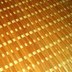 Comprar Mesa revistero redonda color buff en CesteriaGretel.Com