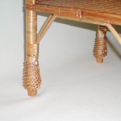 Comprar Mesa revistero redonda color buff en CesteriaGretel.Com