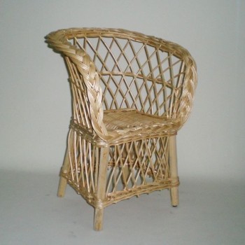 Comprar Sillón infantil de mimbre natural modelo TRENZA en CesteriaGretel.Com