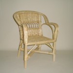 Comprar Sillón infantil de mimbre natural modelo ARMADURA en CesteriaGretel.Com
