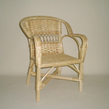 Comprar Sillón infantil de mimbre natural modelo ARMADURA en CesteriaGretel.Com