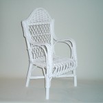 Comprar Sillón infantil de mimbre lacado modelo POLACO en CesteriaGretel.Com