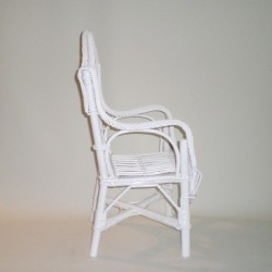 Comprar Sillón infantil de mimbre lacado modelo POLACO en CesteriaGretel.Com