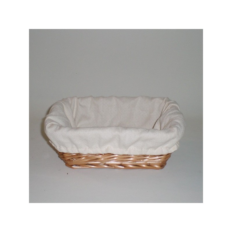 Comprar Panera 23x16x9 rectangular con tela en CesteriaGretel.Com