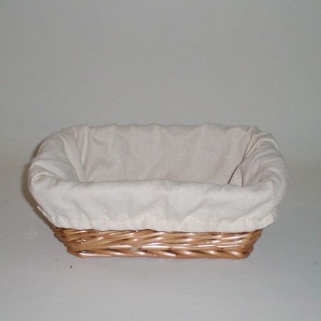 Comprar Panera 23x16x9 rectangular con tela en CesteriaGretel.Com