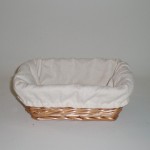 Comprar Panera 28x20x10 rectangular con tela en CesteriaGretel.Com