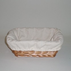 Comprar Panera 31x22x10 rectangular con tela en CesteriaGretel.Com