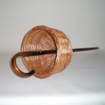 Comprar Cesta de setas de 30 cm. con bastón en CesteriaGretel.Com