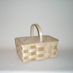 Comprar Cesta de castaño de 30 con dos tapas en CesteriaGretel.Com