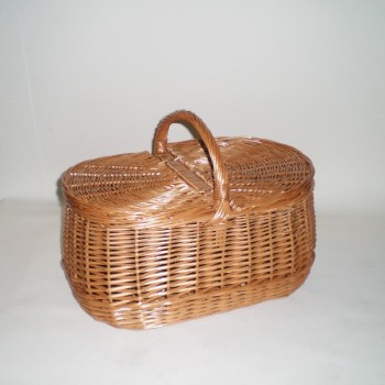 Comprar Cesta para setas 2 tapas grande barnizada en CesteriaGretel.Com