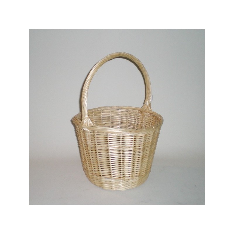 Comprar Cesta con asa en mimbre natural en CesteriaGretel.Com