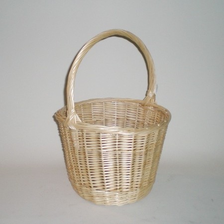 Comprar Cesta con asa en mimbre natural en CesteriaGretel.Com