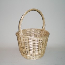 Comprar Cesta con asa en mimbre natural en CesteriaGretel.Com