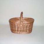 Comprar Cesta de 30 con 2 tapas color buff en CesteriaGretel.Com