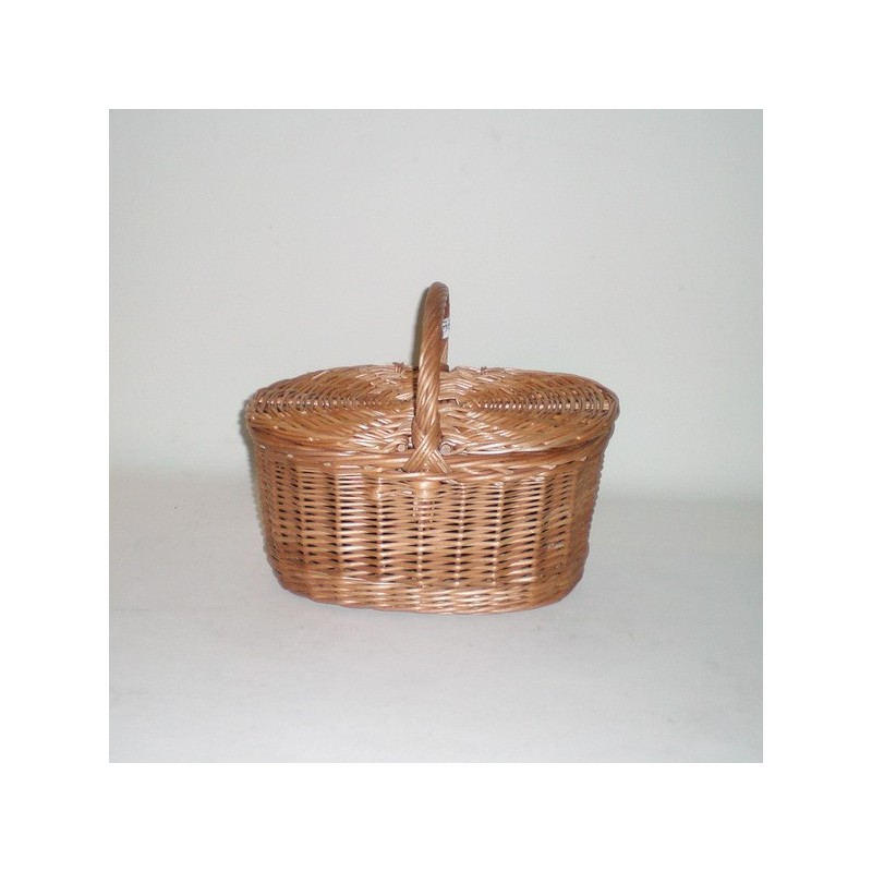 Comprar Cesta de 30 con 2 tapas color buff en CesteriaGretel.Com