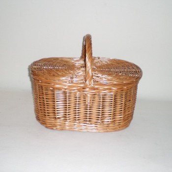 Comprar Cesta de 40 con 2 tapas color buff en CesteriaGretel.Com