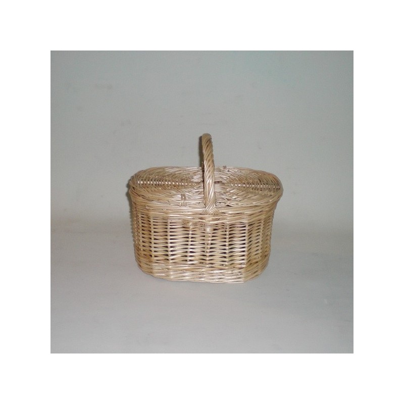 Comprar Cesta de 30 con 2 tapas color natural en CesteriaGretel.Com