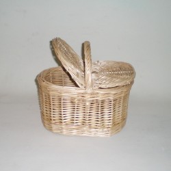 Comprar Cesta de 30 con 2 tapas color natural en CesteriaGretel.Com