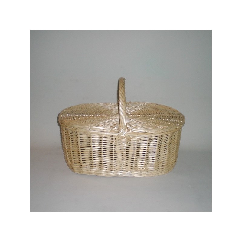 Comprar Cesta de 40 con 2 tapas color natural en CesteriaGretel.Com