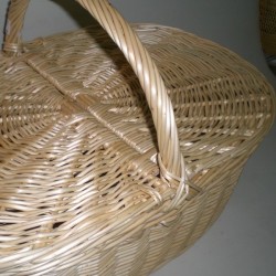 Comprar Cesta de 40 con 2 tapas color natural en CesteriaGretel.Com