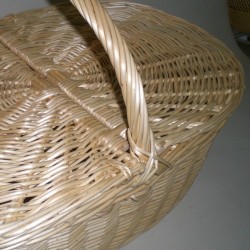 Comprar Cesta de 50 con 2 tapas color natural en CesteriaGretel.Com