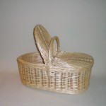 Comprar Cesta de 50 con 2 tapas color natural en CesteriaGretel.Com