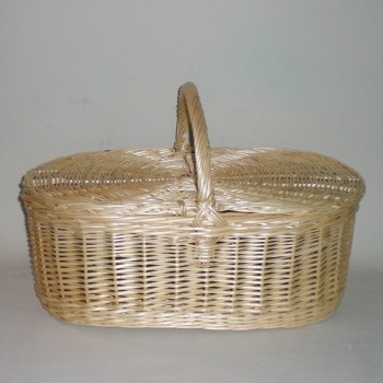 Comprar Cesta de 60 con 2 tapas color natural en CesteriaGretel.Com