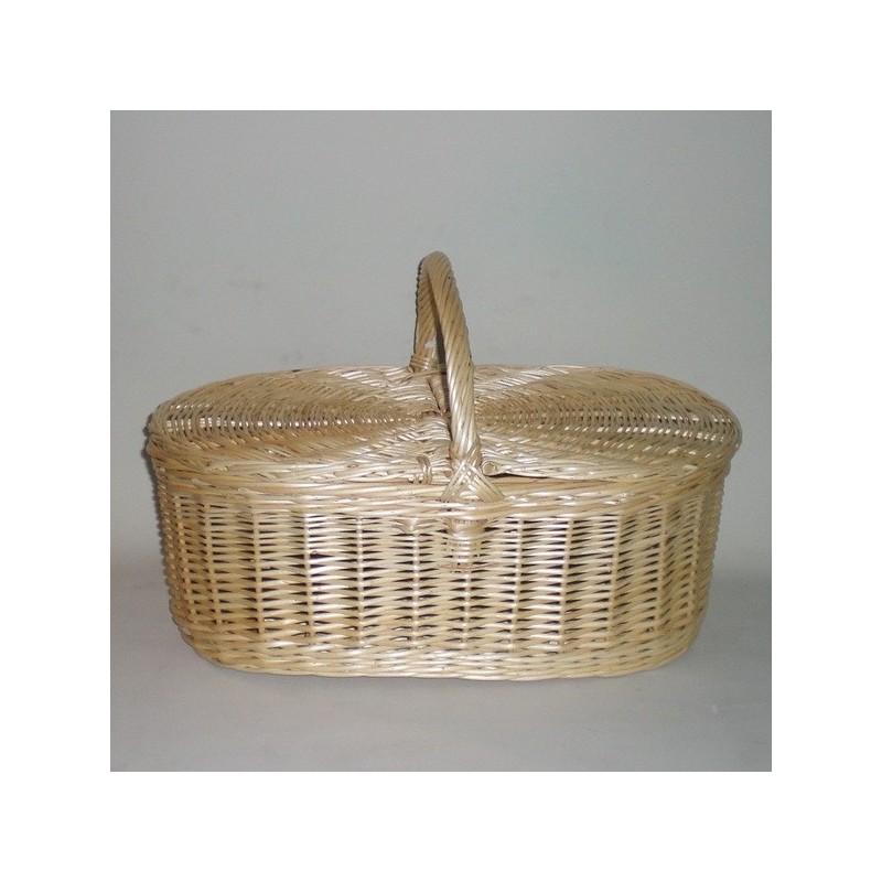 Comprar Cesta de 60 con 2 tapas color natural en CesteriaGretel.Com