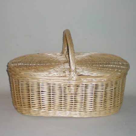 Comprar Cesta de 60 con 2 tapas color natural en CesteriaGretel.Com