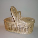 Comprar Cesta de 60 con 2 tapas color natural en CesteriaGretel.Com