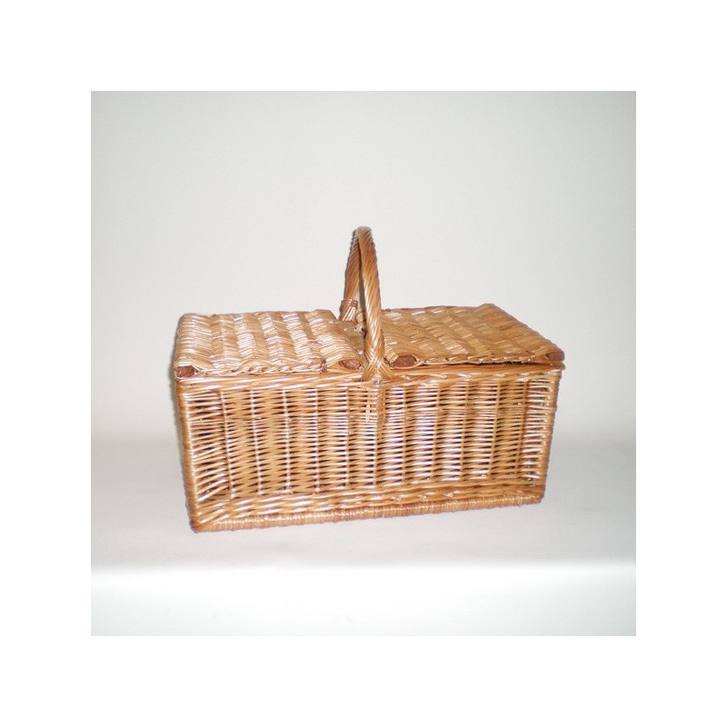 Comprar Cesta de 50 cuadrada con dos tapas en CesteriaGretel.Com