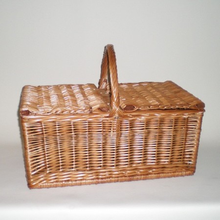 Comprar Cesta de 60 cuadrada con dos tapas en CesteriaGretel.Com