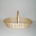 Comprar Cesta de mimbre color natural con asa en CesteriaGretel.Com