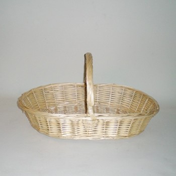 Comprar Cesta de mimbre color natural con asa en CesteriaGretel.Com