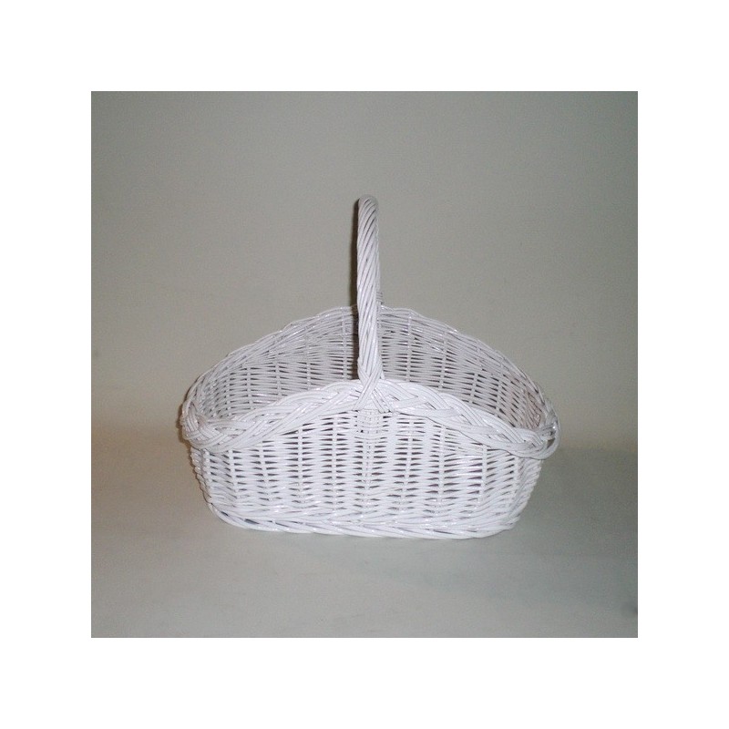 Comprar Cesta blanca para bodas en CesteriaGretel.Com
