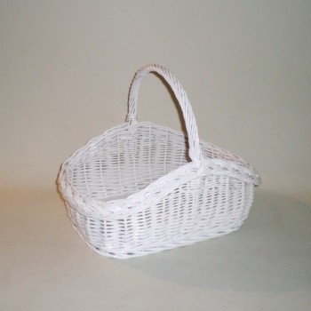 Comprar Cesta blanca para bodas en CesteriaGretel.Com