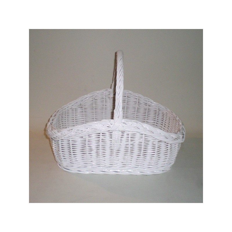 Comprar Cesta blanca para bodas en CesteriaGretel.Com
