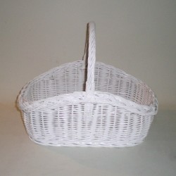 Comprar Cesta blanca para bodas en CesteriaGretel.Com
