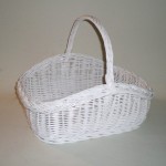 Comprar Cesta blanca para bodas en CesteriaGretel.Com