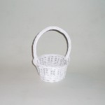 Comprar Cesta con asa blanca pequeña en CesteriaGretel.Com